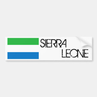 Autocollant De Voiture Drapeau de Sierra Leone