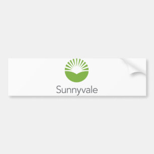 Autocollant De Voiture Drapeau de Sunnyvale (Californie)