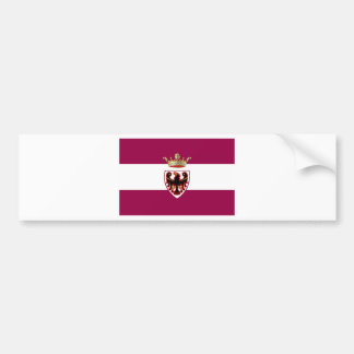 Autocollant De Voiture Drapeau de Trentino (Italie)