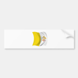 Autocollant De Voiture Drapeau de Ville du Vatican