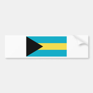 Autocollant De Voiture Drapeau des Bahamas