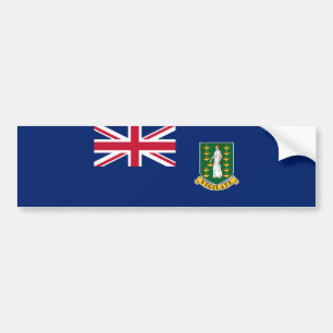 Autocollant De Voiture Drapeau des îles Vierges britanniques