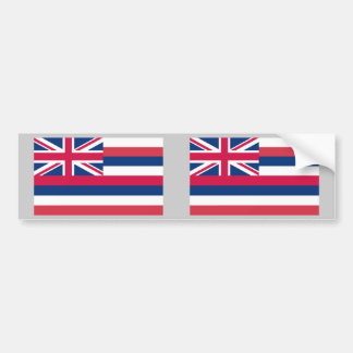 Autocollant De Voiture Drapeau d'état d'Hawaï