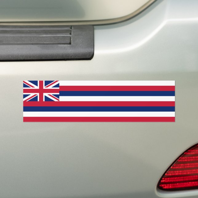 Autocollant De Voiture Drapeau d'État d'Hawaii (En voiture)