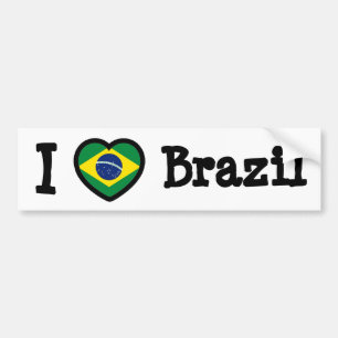 Autocollant De Voiture Drapeau du Brésil