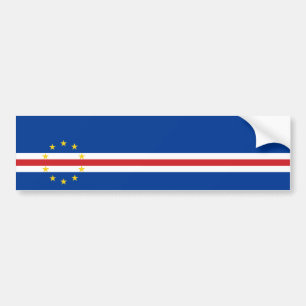 Autocollant De Voiture Drapeau du Cap-Vert