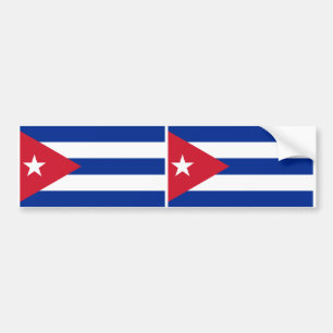 Autocollant De Voiture Drapeau du Cuba