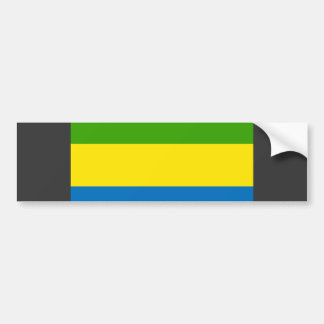 Autocollant De Voiture Drapeau du Gabon