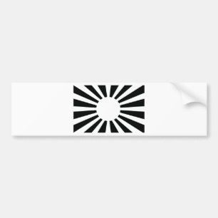 Autocollant De Voiture Drapeau du Japon Soleil Levant