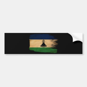 Autocollant De Voiture Drapeau du Lesotho