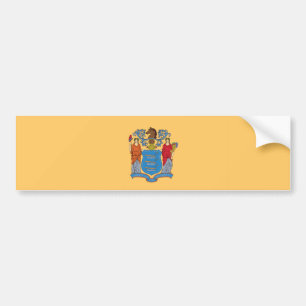 Autocollant De Voiture Drapeau du New Jersey