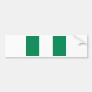 Autocollant De Voiture Drapeau du Nigeria