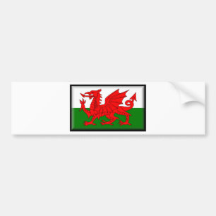 Autocollant De Voiture Drapeau du Pays de Galles