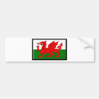 Autocollant De Voiture Drapeau du Pays de Galles
