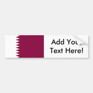 Autocollant De Voiture Drapeau du Qatar