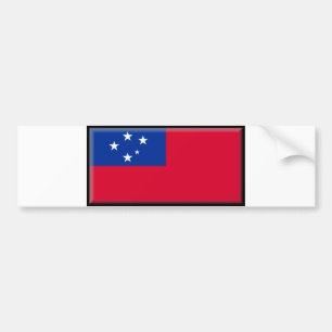 Autocollant De Voiture Drapeau du Samoa