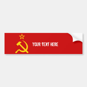 Autocollant De Voiture Drapeau d'Union Soviétique