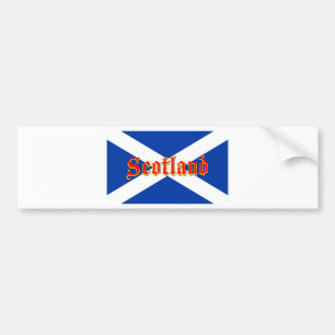 Autocollant De Voiture Drapeau écossais - Image de haute qualité