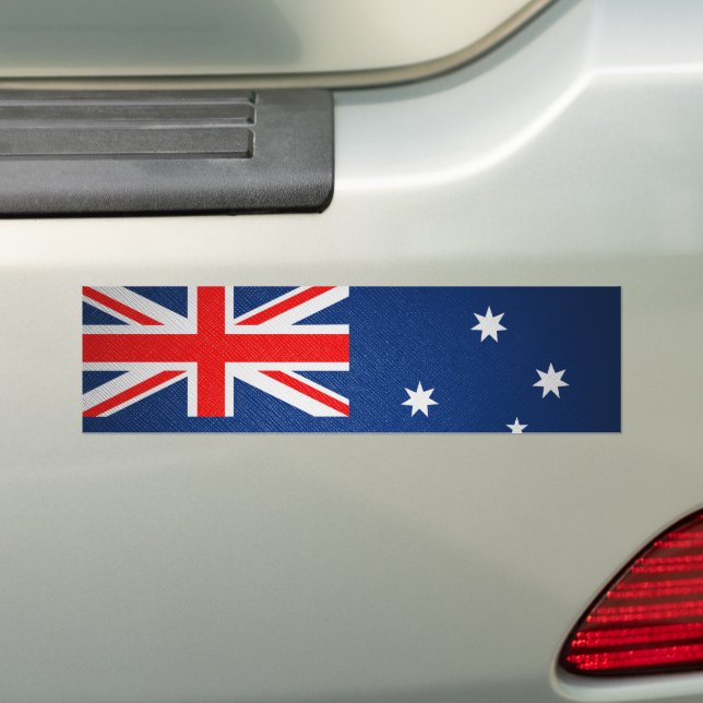 Autocollant De Voiture Drapeau en cuir australien (En voiture)