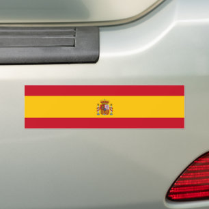 Autocollant De Voiture Drapeau espagnol (Espagne)