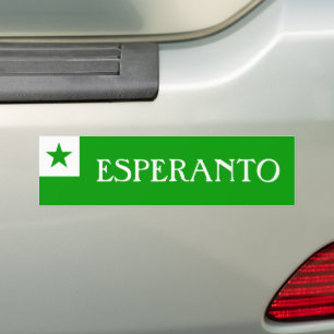 Autocollant De Voiture Drapeau espéranto