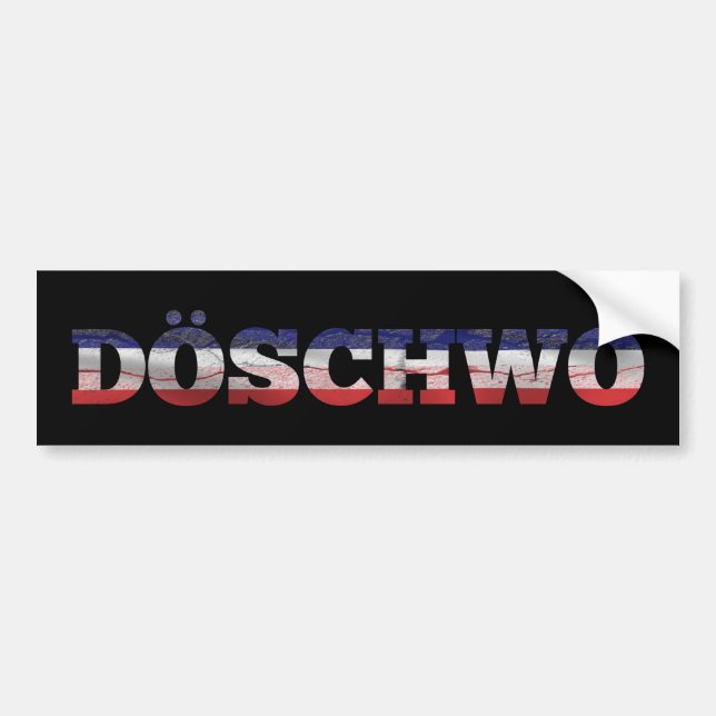 Autocollant De Voiture Drapeau français 2CV Deux Chevaux Oldtimer Döschwo (Devant)