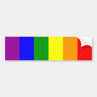 Autocollant De Voiture Drapeau gay pride / Drapeau arc-en-ciel
