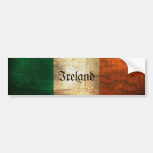 Autocollant De Voiture Drapeau irlandais en détresse