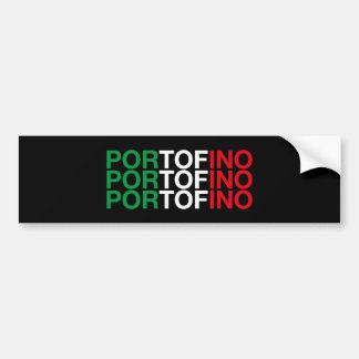 Autocollant De Voiture Drapeau italien PORTOFINO