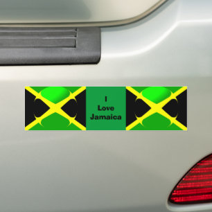Autocollant De Voiture Drapeau jamaïcain