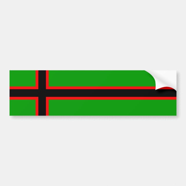 Autocollant De Voiture Drapeau national de Karelia (Devant)