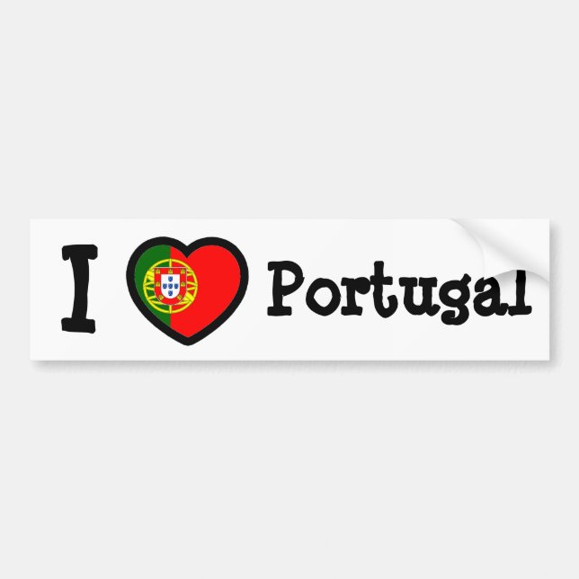 Autocollant De Voiture Drapeau Portugal (Devant)