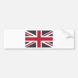 Autocollant De Voiture Drapeau rouge gris frais d'Union Jack les Anglais