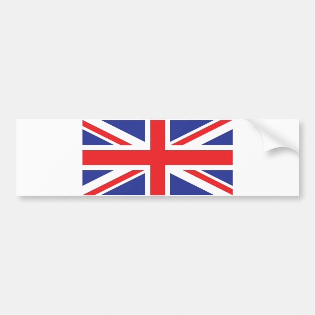 Autocollant De Voiture Drapeau Royaume-Uni/Union Jack (Devant)