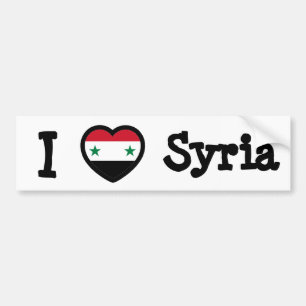 Autocollant De Voiture Drapeau Syrie