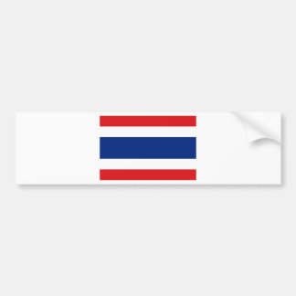 Autocollant De Voiture Drapeau Thaïlande
