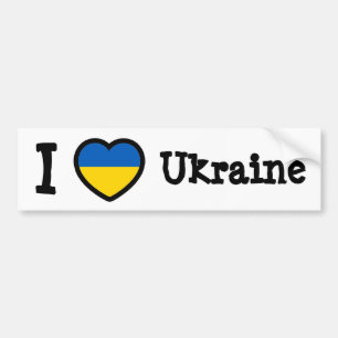 Autocollant De Voiture Drapeau Ukraine