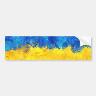 Autocollant De Voiture drapeau ukrainien