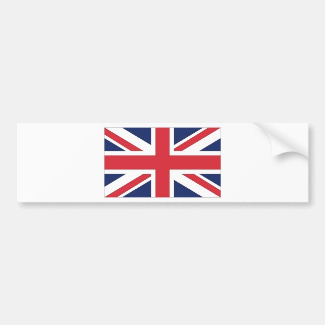 Autocollant De Voiture Drapeau Union Jack/Union du Royaume-Uni (Devant)