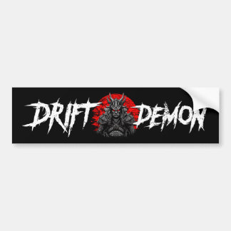 Autocollant De Voiture Drift Demon Samurai JDM Car Drifting Phonk