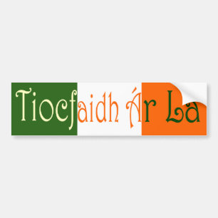 Autocollant De Voiture ¡ Du r Là de Tiocfaidh à (notre jour viendra)