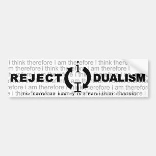 Autocollant De Voiture Dualisme de rejet