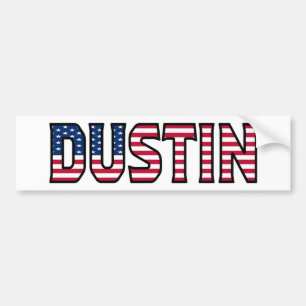 Autocollant De Voiture Dustin Nom Vorname USA Aufkleber Sticker Auto