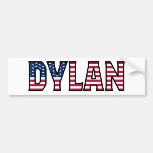 Autocollant De Voiture Dylan Nom Vorname USA Aufkleber Sticker Auto