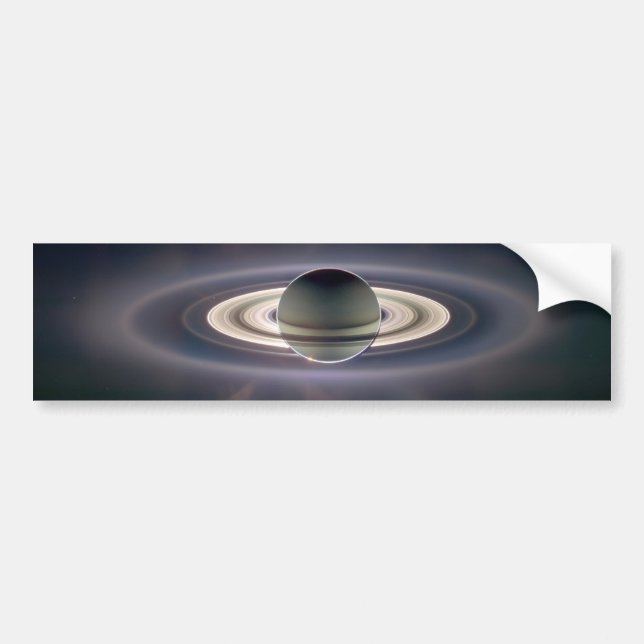 Autocollant De Voiture E-clips solaires de Saturn (Devant)