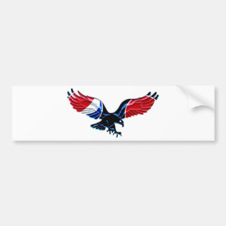 Autocollant De Voiture Eagle chauve patriotique