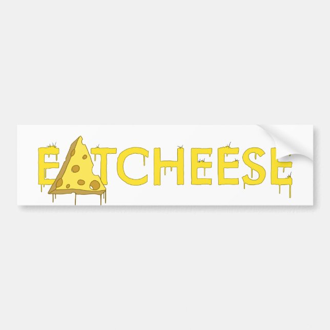 Autocollant De Voiture eatcheese (Devant)