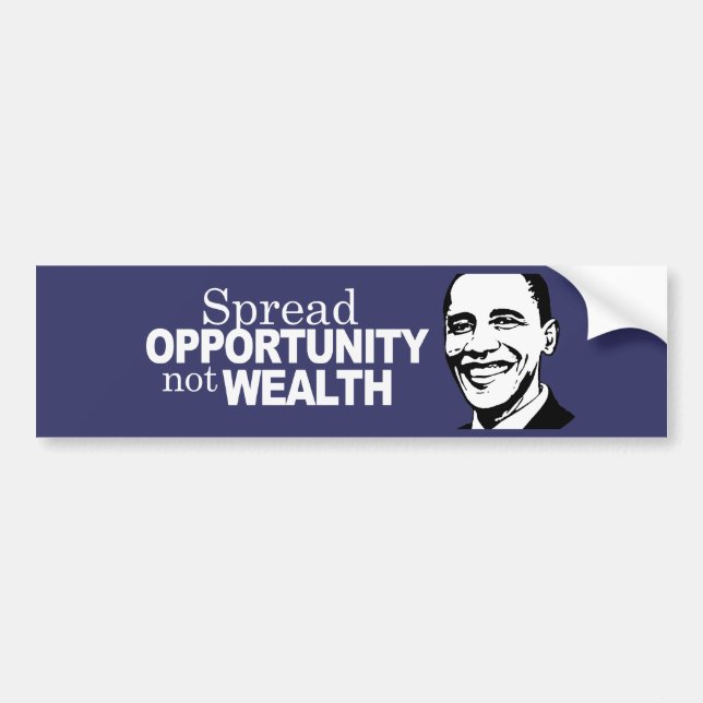 Autocollant De Voiture Écartez la richesse Bumpersticker d'occasion pas (Devant)