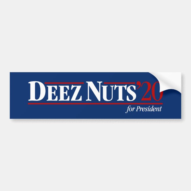 Autocollant De Voiture Écrous de Deez pour le Président adhésif pour (Devant)