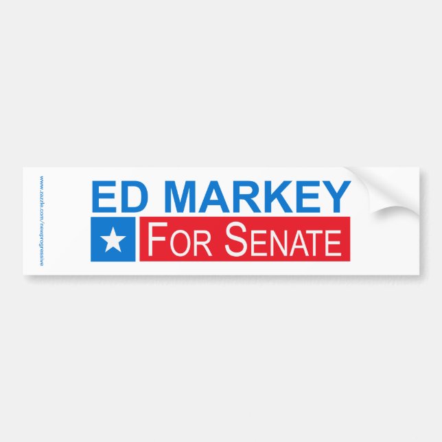 Autocollant De Voiture Elect Ed Markey (Devant)
